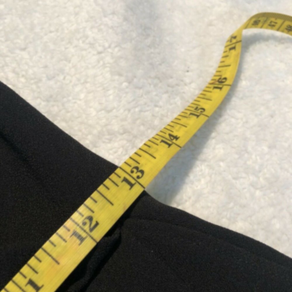 Rachel Roy Black Dress Ruffle Detail Size 0 - Picture 8 of 10